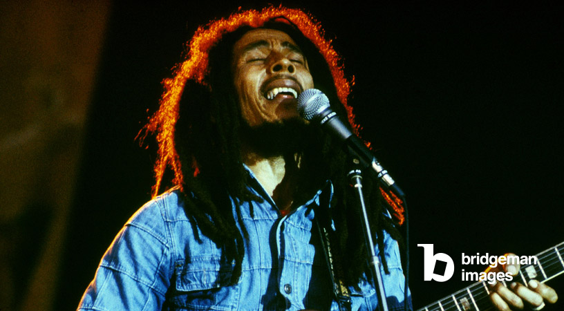 Bob Marley sur scène au Roxy Los Angeles le 26 mai 1976