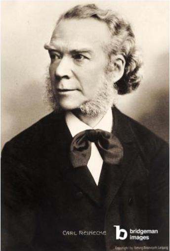 Portrait of German pianist, composer and conductor Carl Reinecke