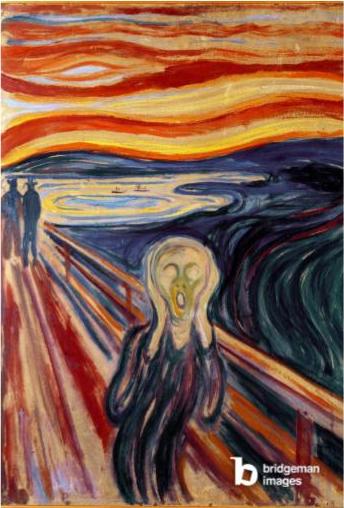 The Scream, Painting by Edvard Munch