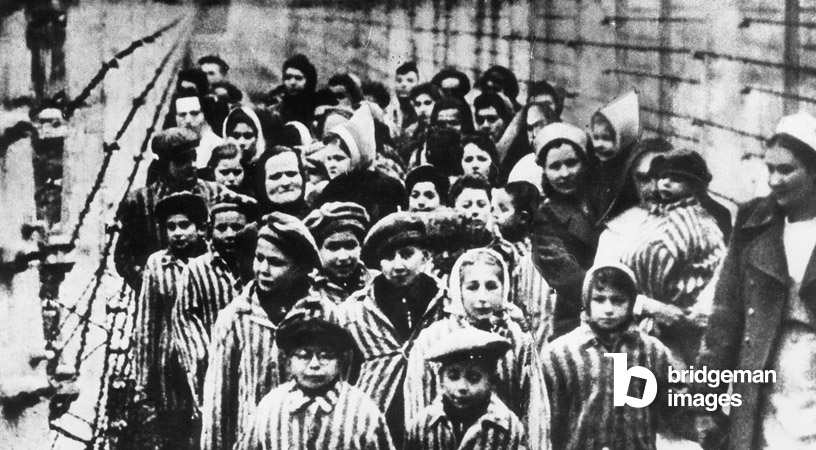 Libération du camp de concentration d'Auschwitz en 1945