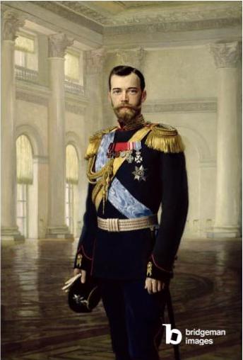 Portrait de l'Empereur Nicholas II