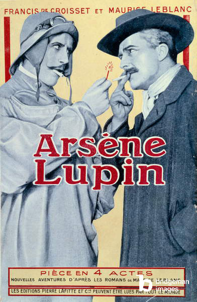Couverture du livre "Arsène Lupin" de Francis Boisset et Maurice Leblanc