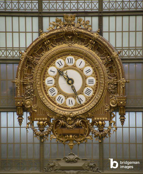 La grande horloge intérieure du Musée d'Orsay