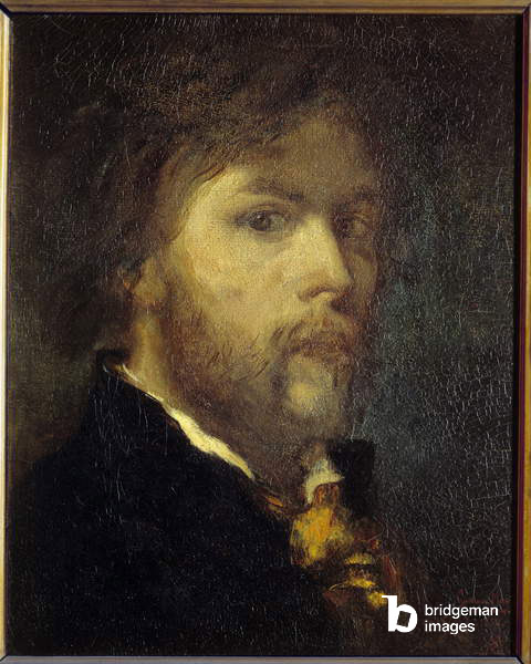 Autoportrait peint par Gustave Moreau 