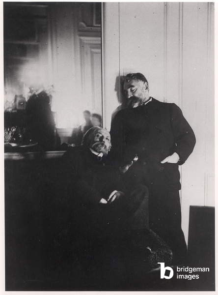 Image d'Auguste Renoir  et Stéphane Mallarmé