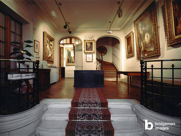 Vue de l'entrée de la maison-musée de Gustave Moreau