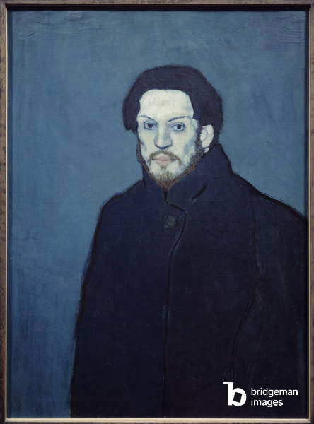 Autoportrait, 1901 (huile sur toile) Picasso, Pablo