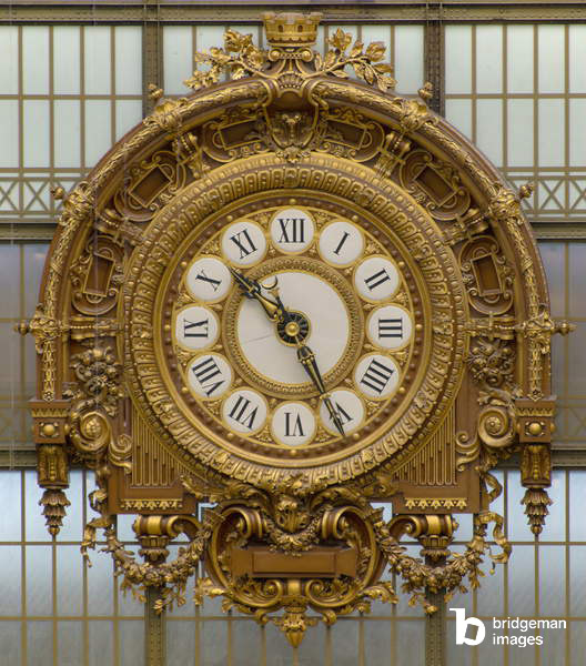 The large interior clock of the Musee d Orsay