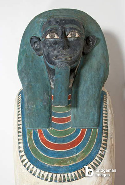 Image de Cercueil d'Ouser-Het (détail), 1991 av. J.-C.-1783 av. J.-C. (bois), 12e dynastie égyptienne