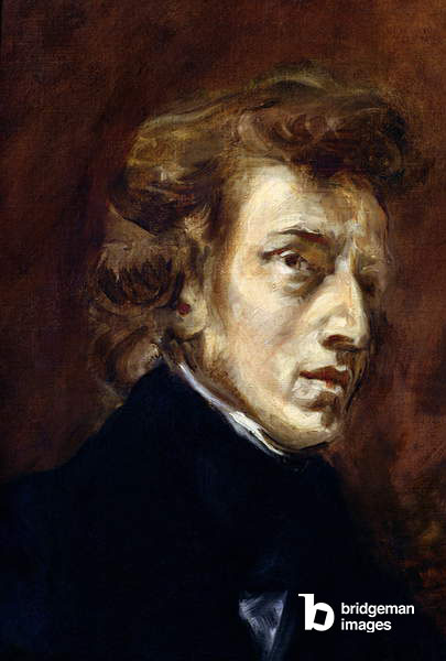 Frederic Chopin (1810-49) 1838 (oil on canvas) / Bridgeman Images