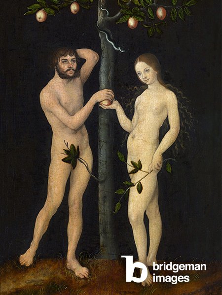 Adam and Eve par Cranach, Lucas, the Elder