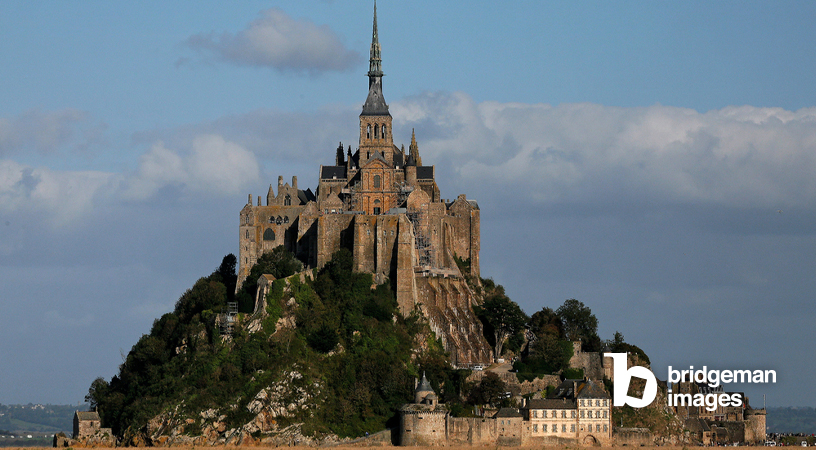 Abbaye du Mont Saint Michel / Manche / Basse Normandie / France / Site classe UNESCO