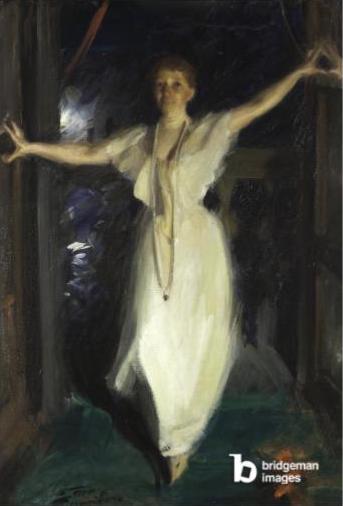 Mrs Gardner, painting by Anders Leonard Zorn held at the Isabella Stewart Gardner Museum
