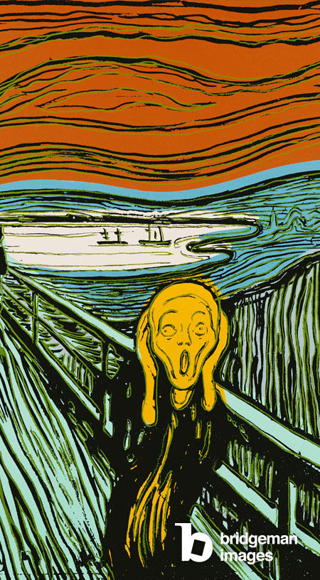 'The Scream' After Edvard Munch', Andy Warhol 