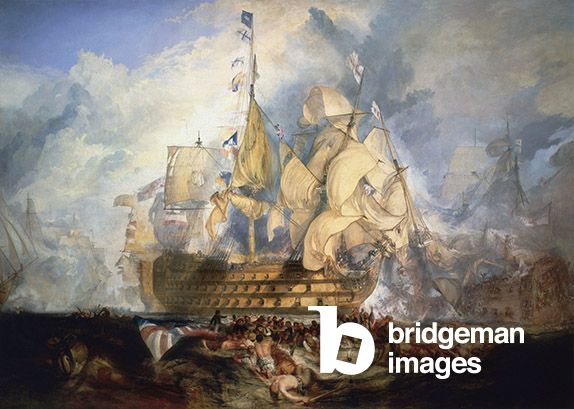 La bataille de Trafalgar, 1822-24