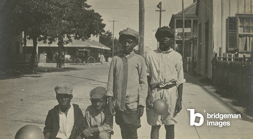 Boys in Black Key West, Florida, c.1932 (b/w photo) / Courtesy of the Amistad Research Center, New Orleans, LA / Bridgeman Images