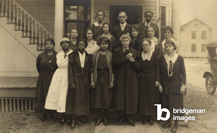 Emerson Institute, Mobile, Alabama Faculty 1922-'23, c.1922-1923 (b/w photo) / Courtesy of the Amistad Research Center, New Orleans, LA / Bridgeman Images