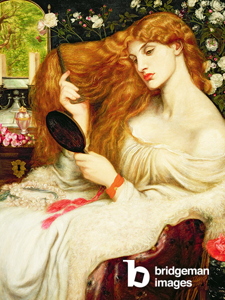 Lady Lilith, Gemälde von Dante Gabriel Charles Rossetti 