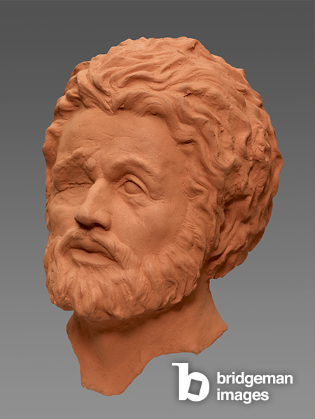 Philip II of Macedon terracotta side with hair © Manchester Museum, The University of Manchester / Bridgeman Images