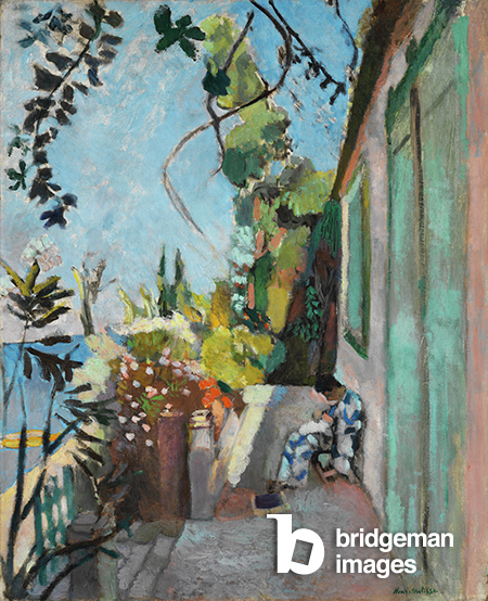 The Terrace, St. Tropez, 1904 (oil on canvas), Henri Matisse,  (1869-1954) / Isabella Stewart Gardner Museum, Boston, MA, USA / © Succession H. Matisse/ DACS 2022 / Photo: © Isabella Stewart Gardner Museum, Boston, MA, USA / Bridgeman Images