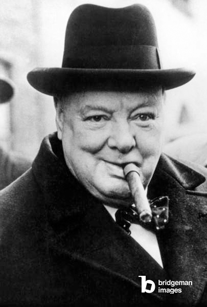 L'ancien Premier Ministre britannique Winston Churchill (1874-1965) en 1950 / Bridgeman Images 