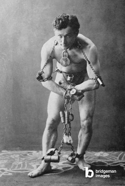 Harry Houdini, c.1900 (b/w photo)