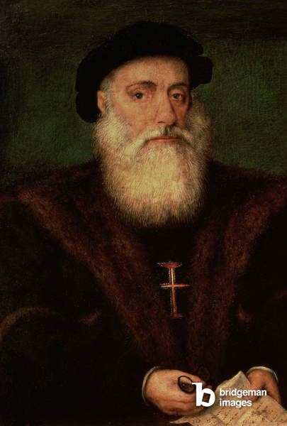 Portrait présumé de Vasco da Gama (1469-1524) / Bridgeman Images 