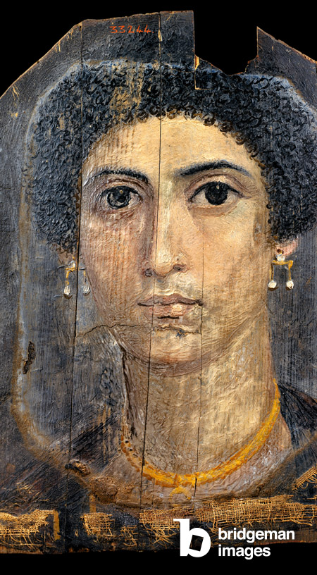 Female portrait, Egyptian, Roman Period (1st century) / © Sandro Vannini / Bridgeman Images