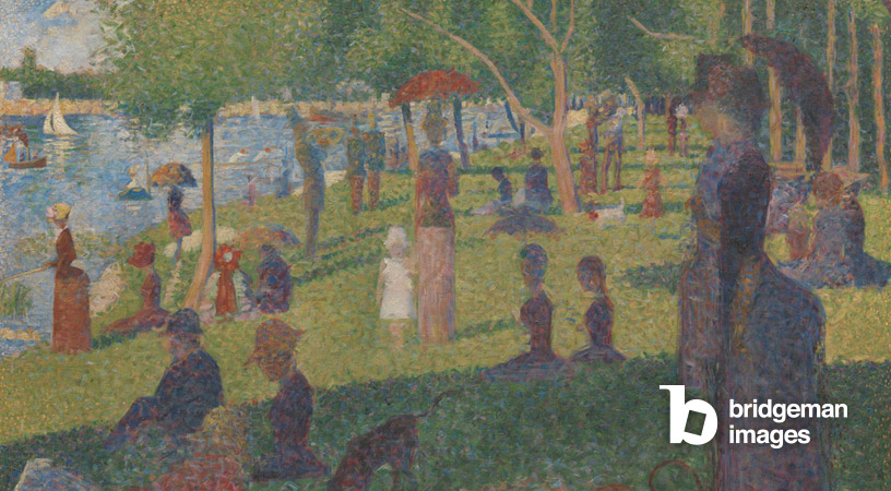 Un Dimanche apres-midi a l'ile de la Grande Jatte an example of post-impressionism art