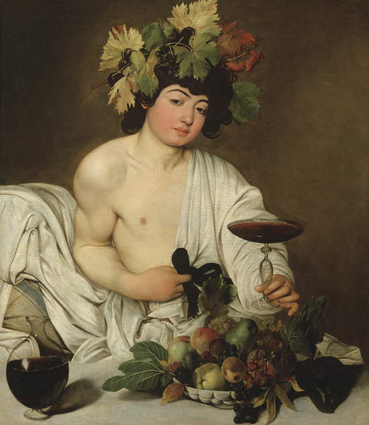 Bacco, dipinto famoso di Caravaggio