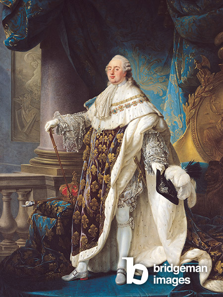 Ölgemälde von Louis XVI von Antoine Francois Callet
