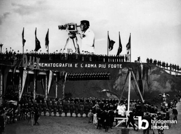 inaugurazione cinecitta istituto luce cinema fascista dux 1937