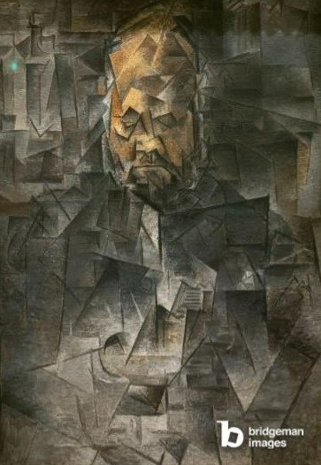ritratto cubista vollard picasso 1910