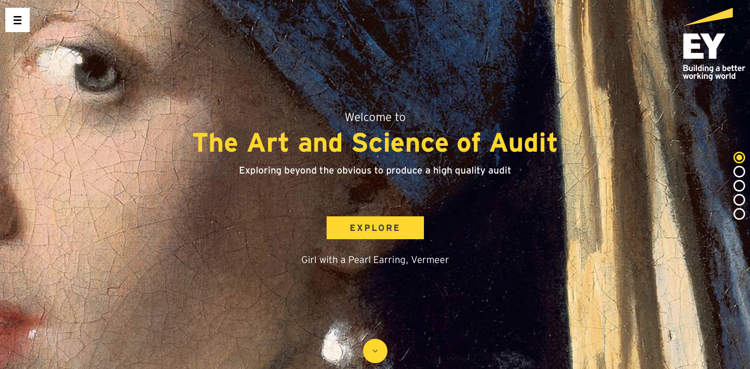 The art of an audit campagna per Ernst young con immagini Bridgeman Images