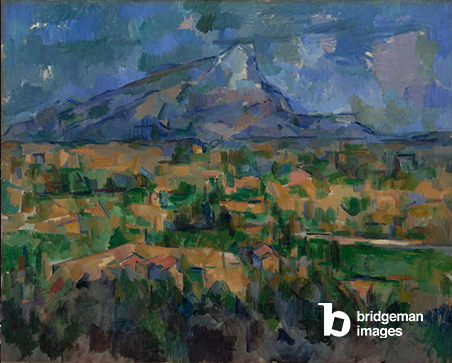 Mont Sainte-Victoire, c.1902 (oil on canvas), Cezanne, Paul (1839-1906) / Philadelphia Museum of Art, Pennsylvania, PA, USA / © Philadelphia Museum of Art / The George W. Elkins Collection / Bridgeman Images