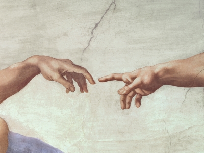 Michelangelo's fresco from the Sistine Chapel