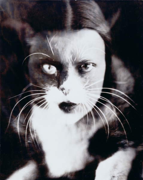 Cat and I, 1932 (photomontage) by Wanda Wulz / Alinari / Bridgeman Images