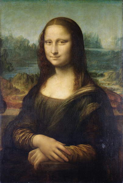 Die Mona Lisa, Leonardo Da Vinci, Louvre Museum, Paris