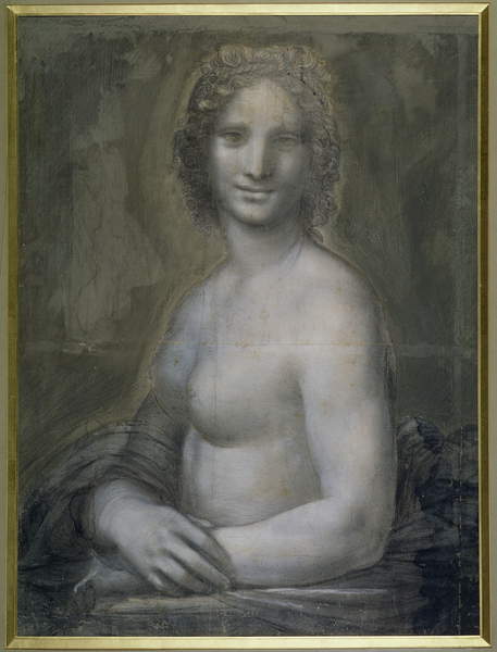 La Gioconda Nuda, Leonardo da Vinci (1452-1519) / Musée Condé