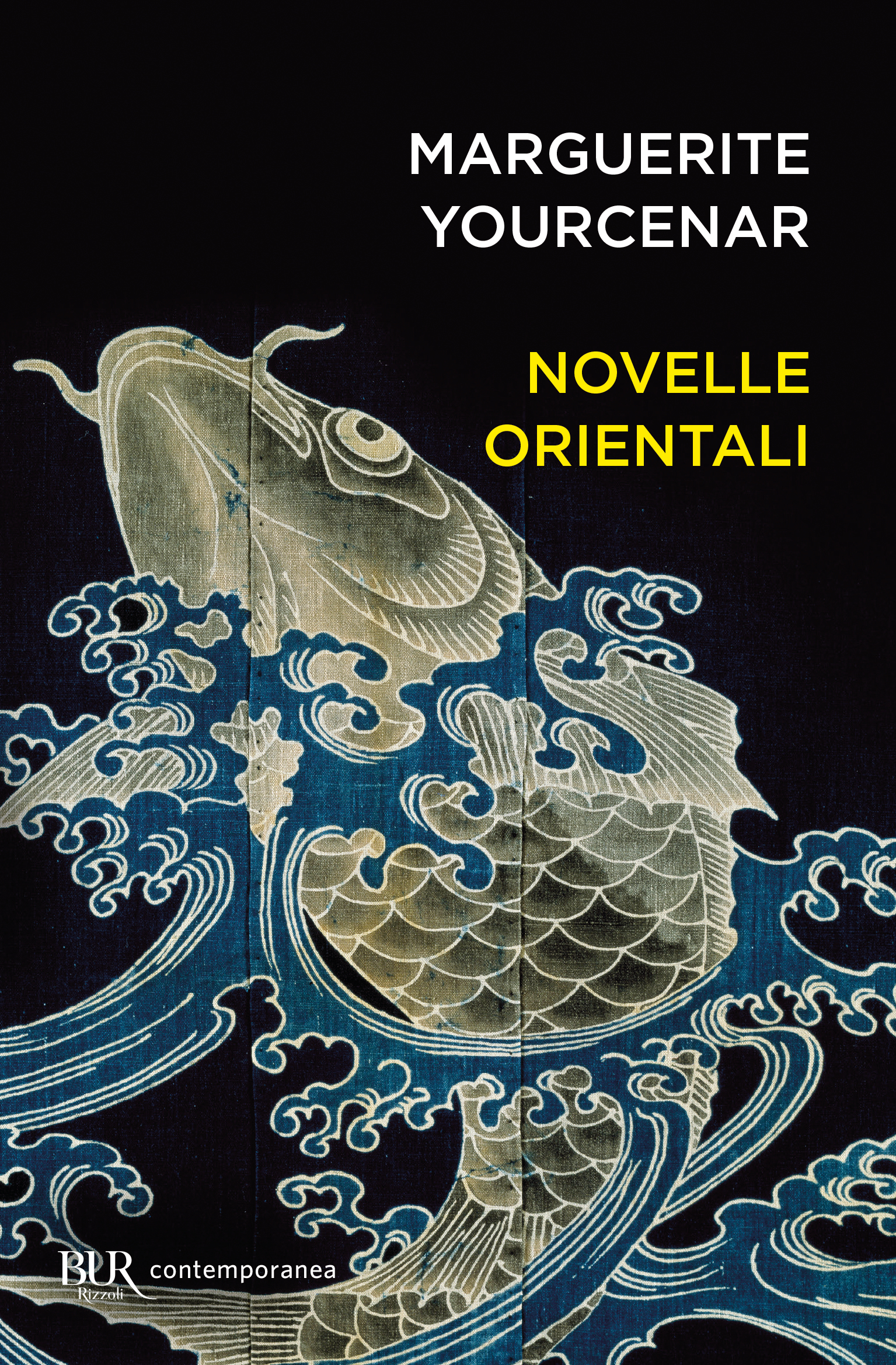 image of the book cover of Novelle Orientali by MArguerite Yourcenar, published by BUR Rizzoli featuring a Bridgeman Image on the cover