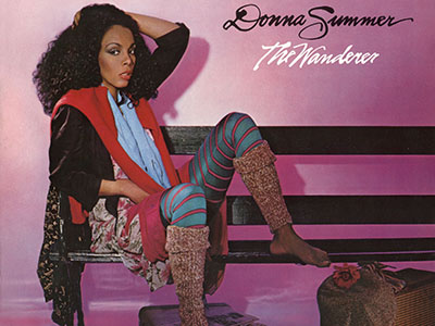 foto della Copertina del LP Donna Summer "The Wanderer" 1980 / Bridgeman Images