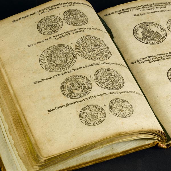 Money book with engravings of English coins, Dutch School (17th century) / The Royal Mint Museum