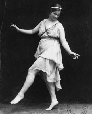 Isadora Duncan,1903-04, Elvira Studio