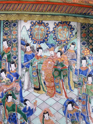 Grande famille Verte, période Kangxi, 1662-1722, porcelaine, Dynastie Qing