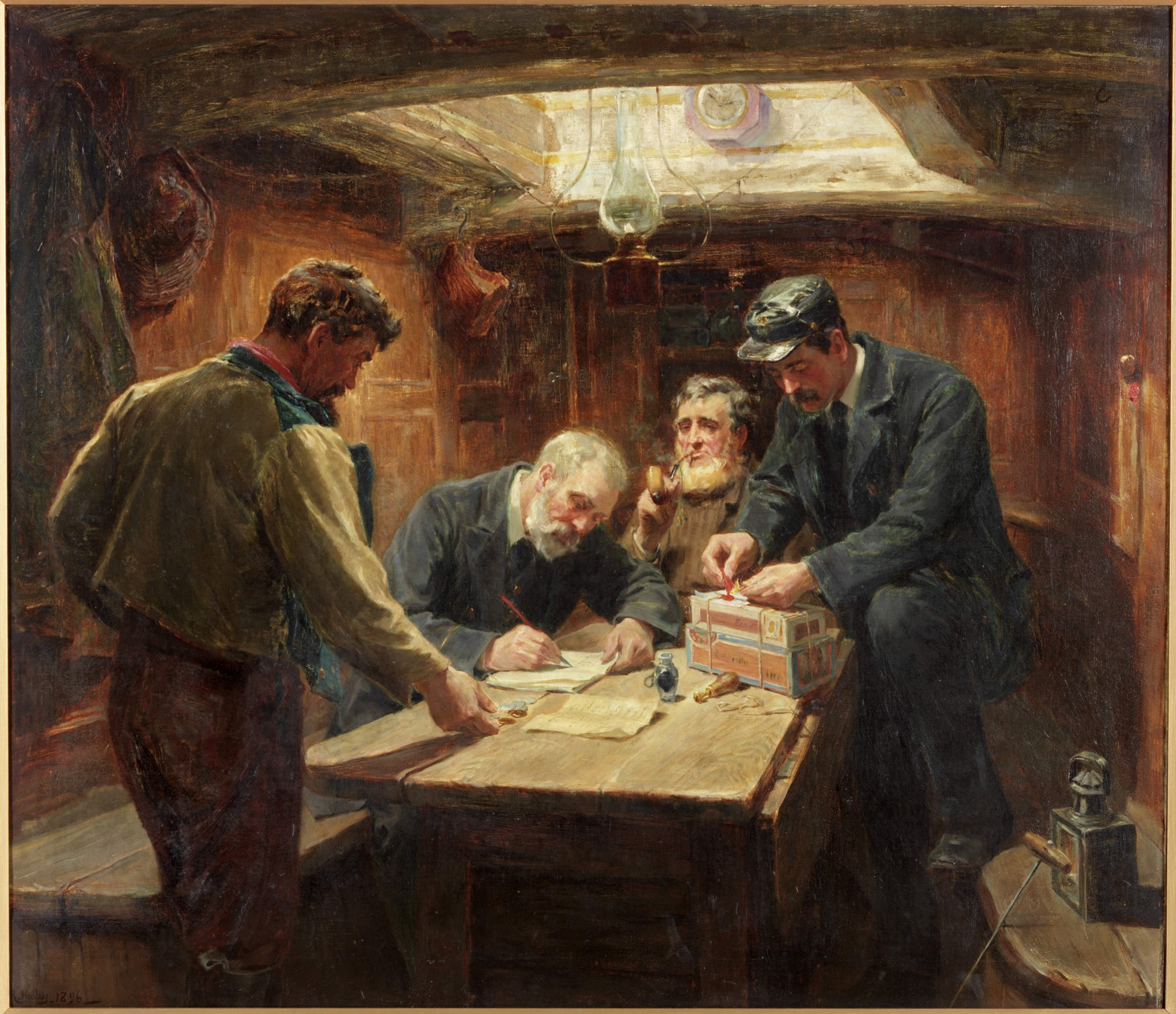 Долгов картина. Ralph Hedley (1851-1913). Ральф Хедли Ralph Hedley (1848–1913). Ralph Hedley художник. Долг в живописи.
