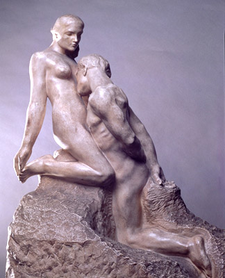 « L’Idole éternelle ». Marbre d’Auguste Rodin, vers 1889.