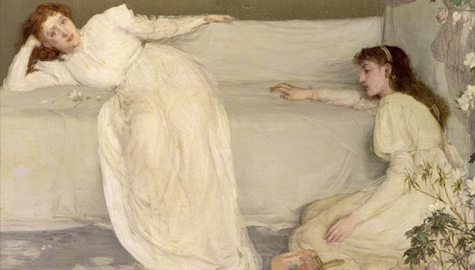 Symphonie en blanc, 1865, James Abbott McNeill Whistler