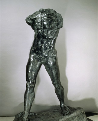 « L’Homme qui marche ». Bronze d’Auguste Rodin, vers 1900.