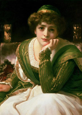 Desdemone, huile sur toile, Frederic Leighton