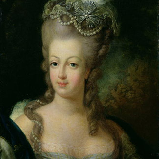 Portrait of Marie-Antoinette de Habsbourg-Lorraine (oil on canvas), French School / Musee Antoine Lecuyer